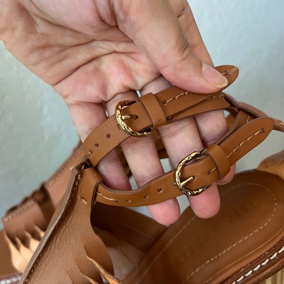 Ulla Johnson Meerkat Madeira Twisted Contrast High Heel - Size 9 - Picture 3 of 8